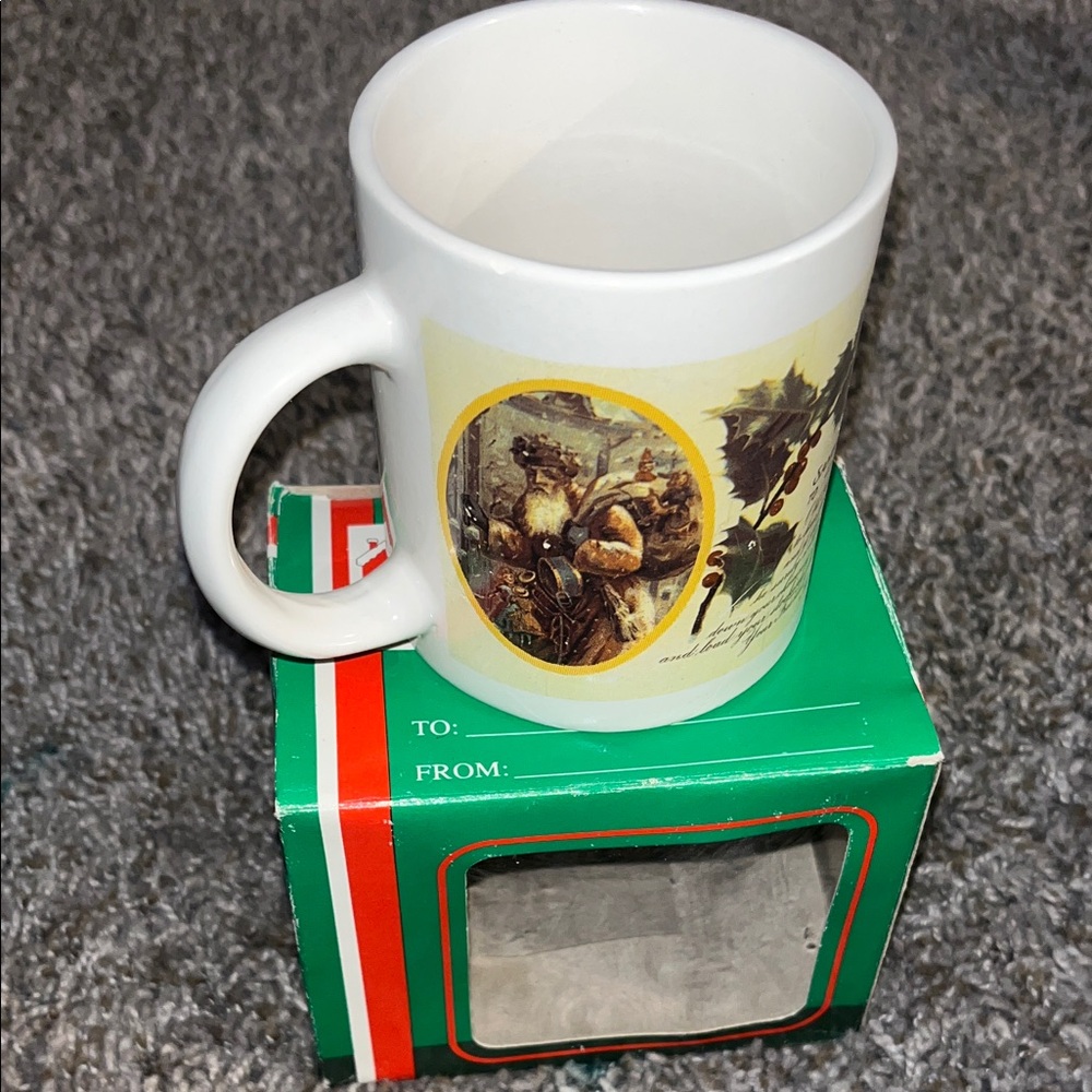 Stoneware Christmas Mug